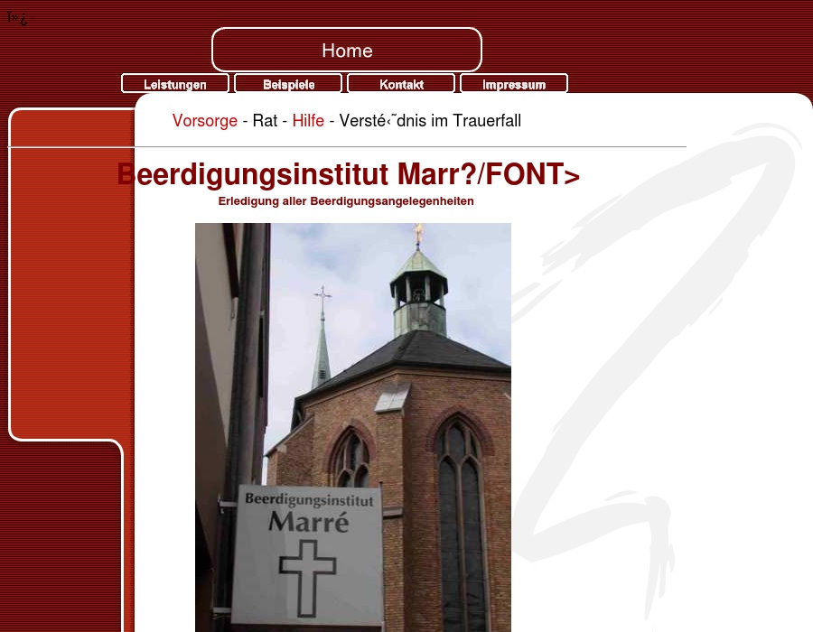 Marré Christa Beerdigungsinstitut