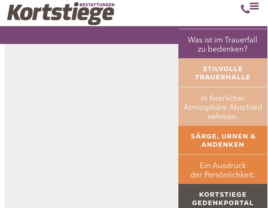 Kortstiege Bestattungen