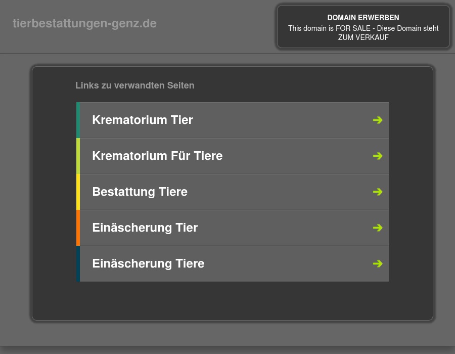 Genz Tierbestattungen