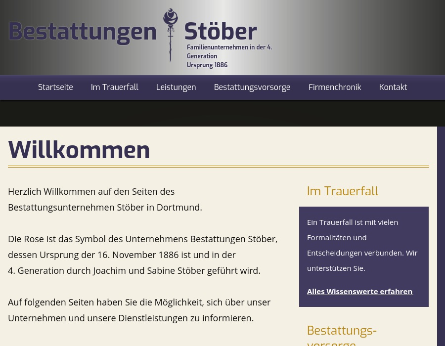 Beerdigungen Stöber