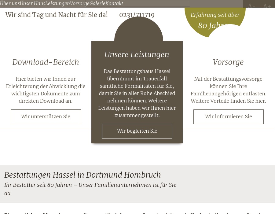 Bestattungen Hassel Geschäftsführer Birgel Dirk