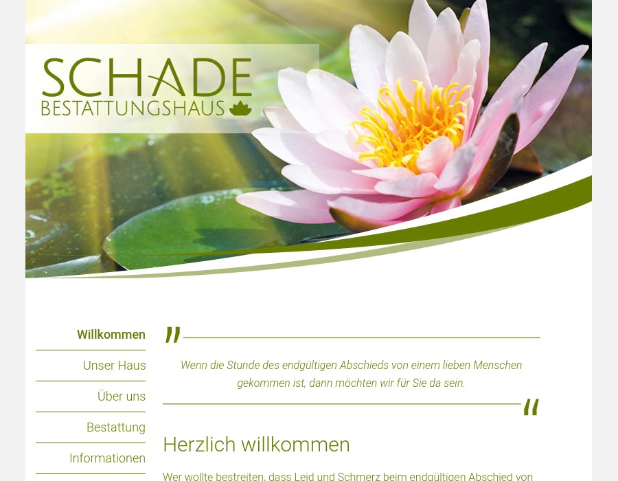 Schade Bestattungshaus