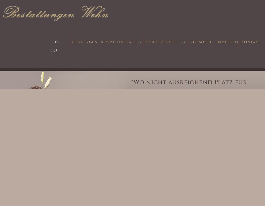 Bestattungen Wehn