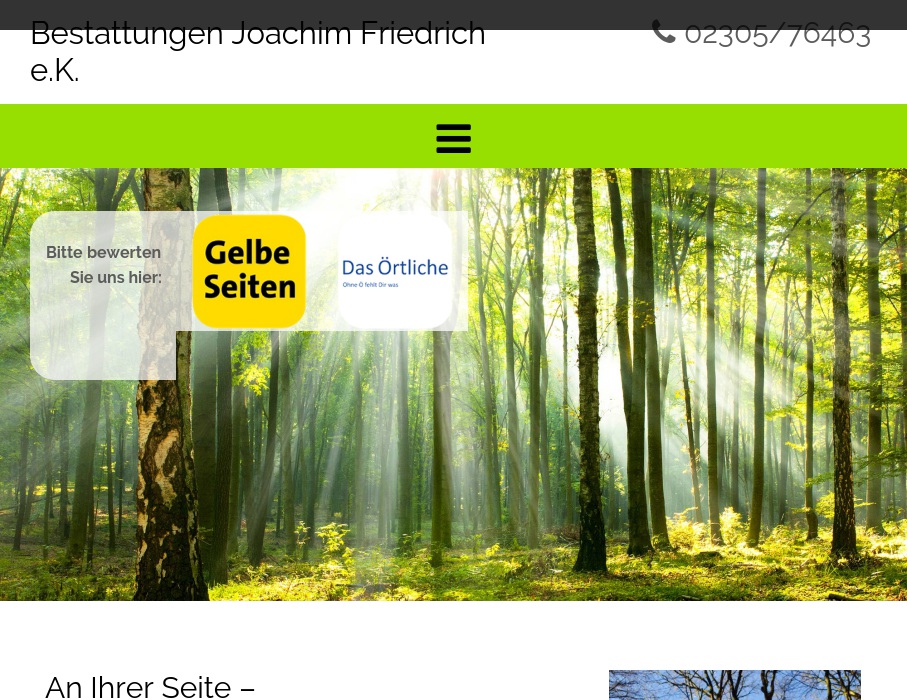 Bestattungen Friedrich