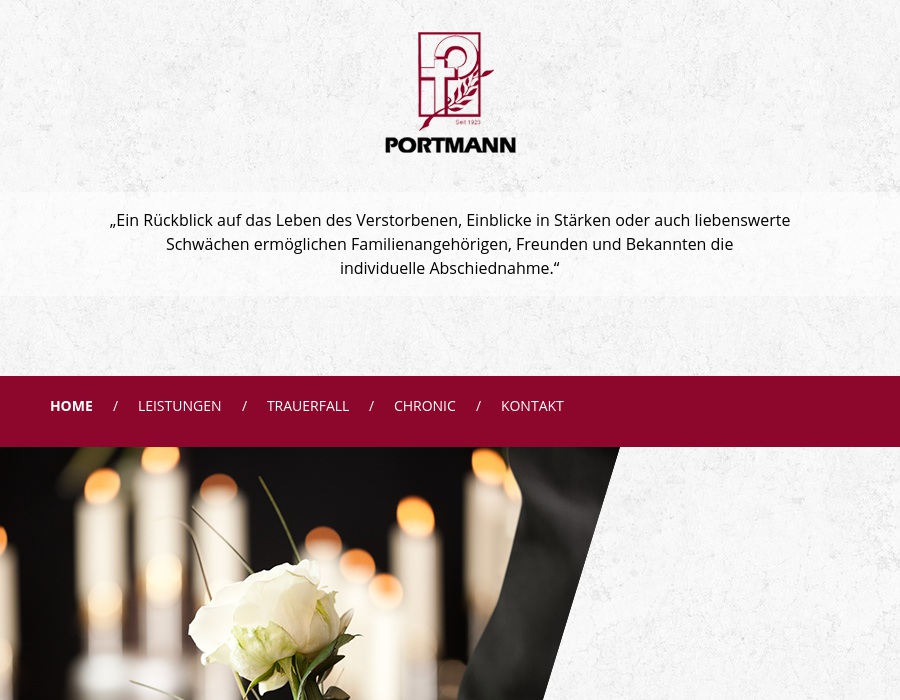 Beerdigung Portmann GmbH