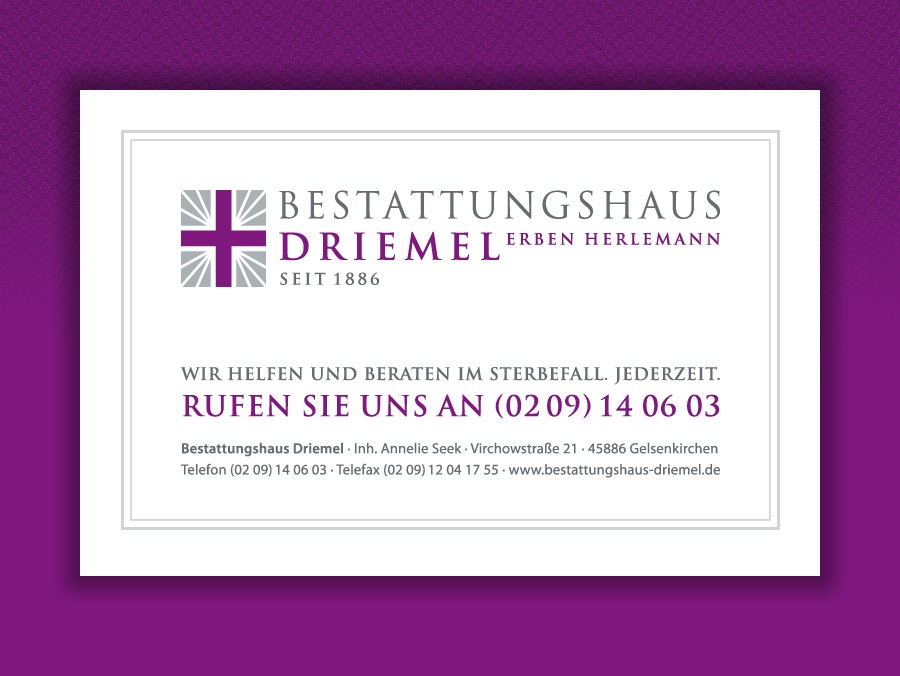 Beerdigungen Herlemann u. Driemel GbR Beerdigungsinstitut Bestattungen