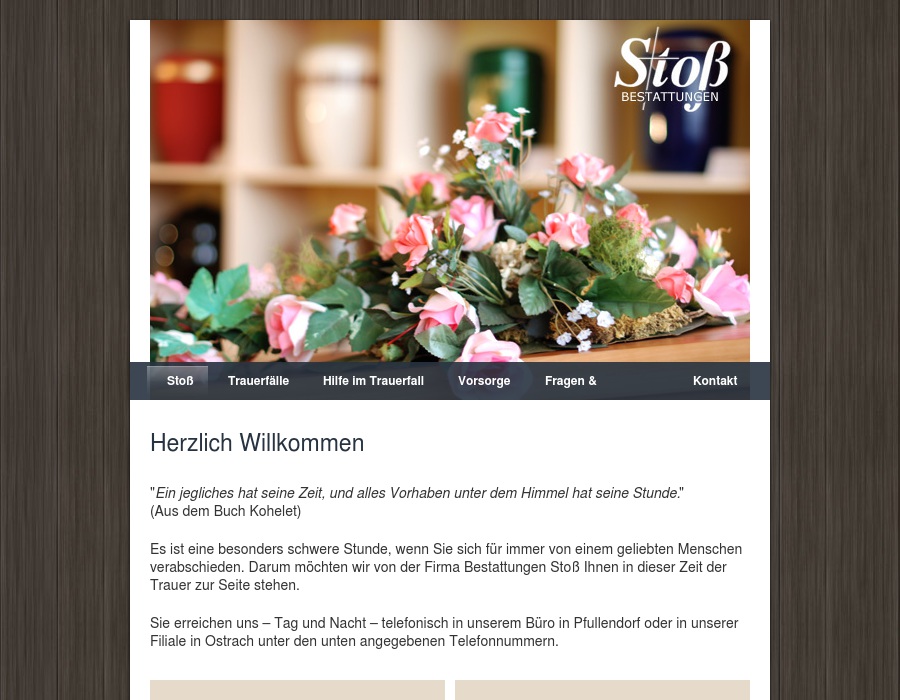 Bestattungen Stoß