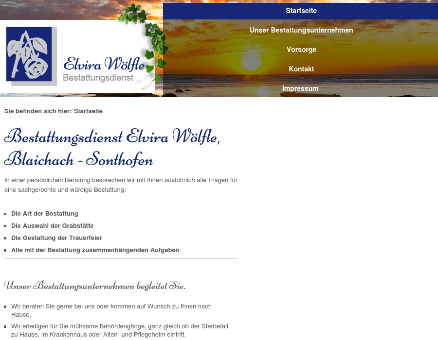 Bestattungsdienst Wölfle