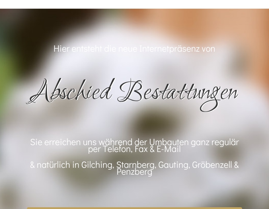 Abschied Bestattungen