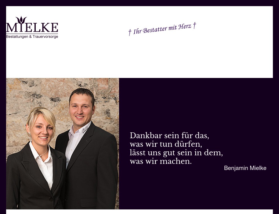 Bestattungen Mielke Benjamin