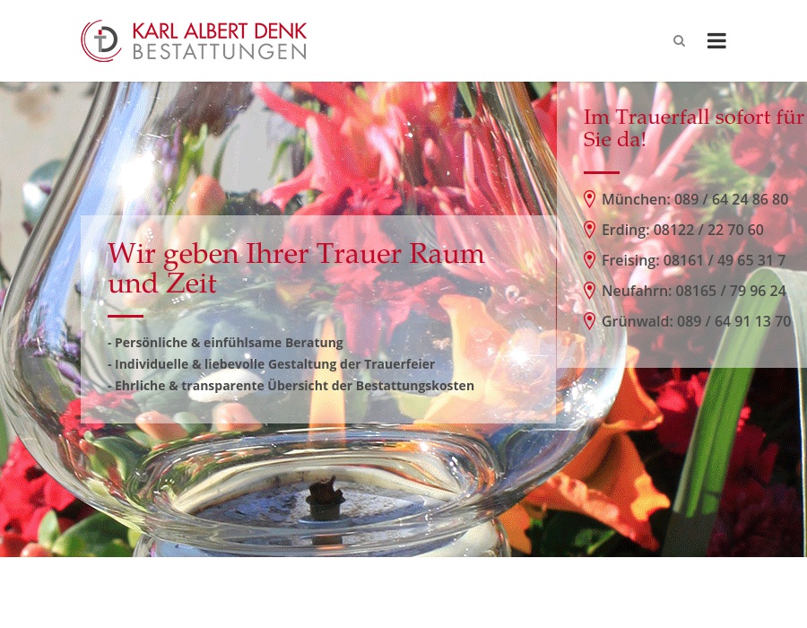 Bestattungen Karl Albert Denk