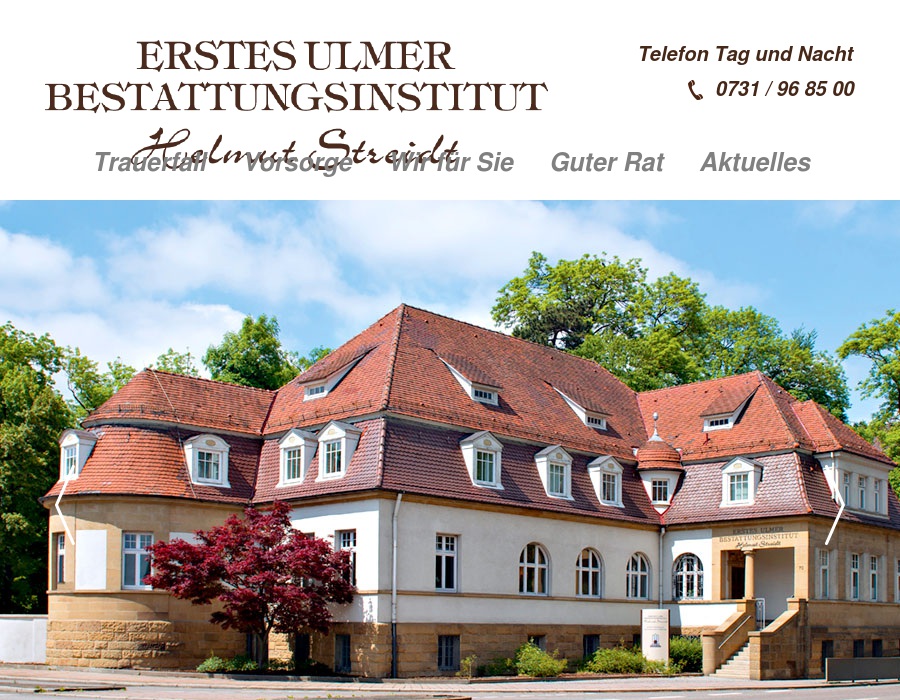 Erstes Ulmer Bestattungsinstitut Helmut Streidt