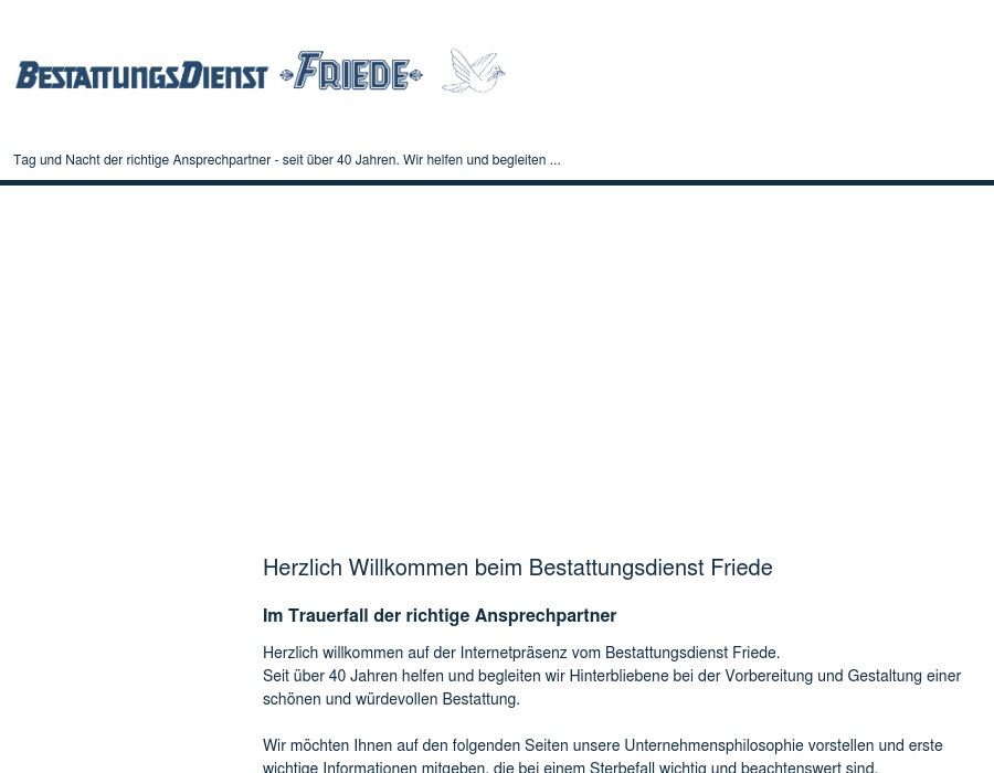 Bestattungsdienst FRIEDE