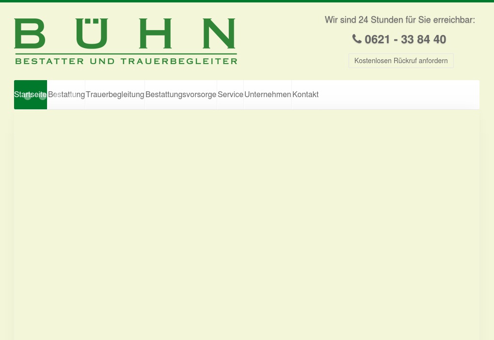 Bühn Fritz Erstes Mannheimer Bestattungsinstitut Pietät GmbH & Co. KG