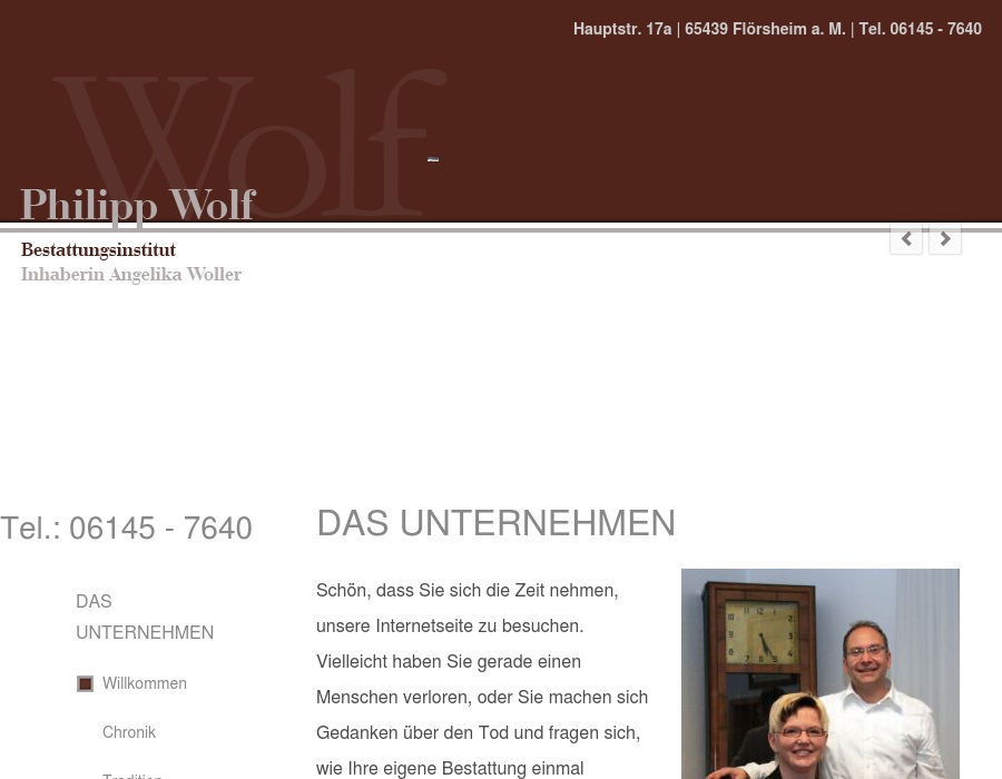 Bestattungsinstitut Philipp Wolf Inh. Angelika Woller