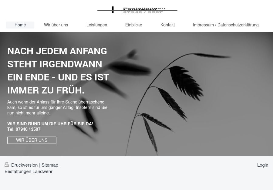 Landwehr Bestattungsunternehmen