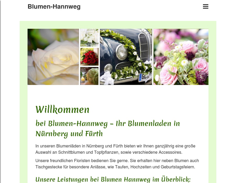 BLUMEN - HANNWEG