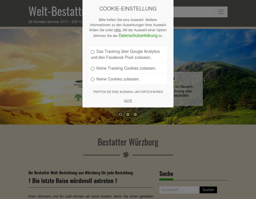 Stegerwald Welt-Bestattung
