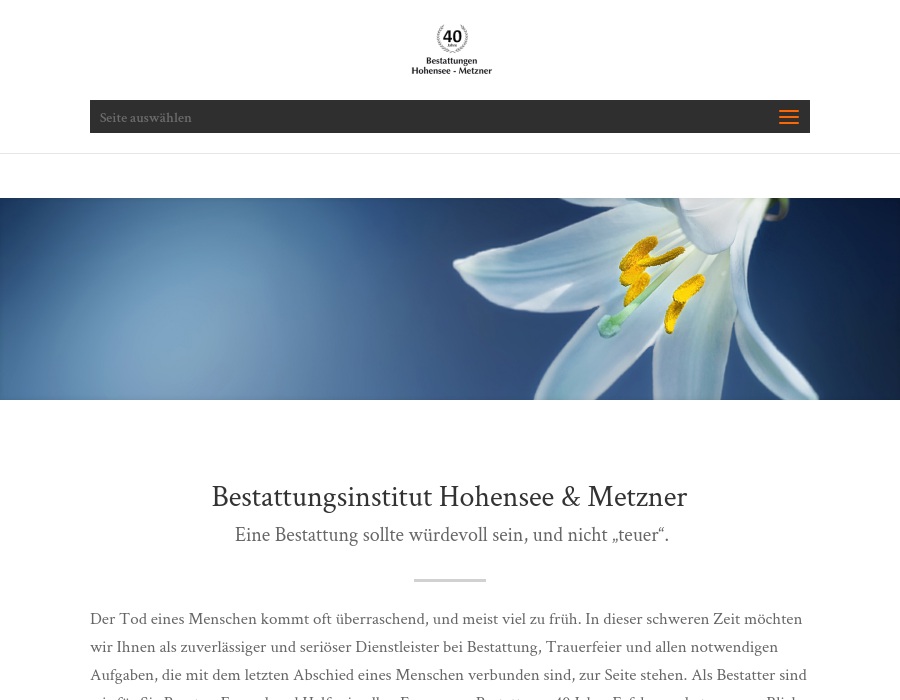 HOHENSEE + METZNER Bestattungen