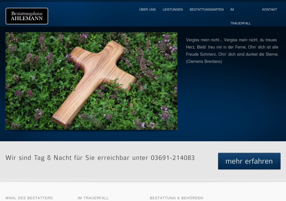 Ahlemann Bestattungshaus