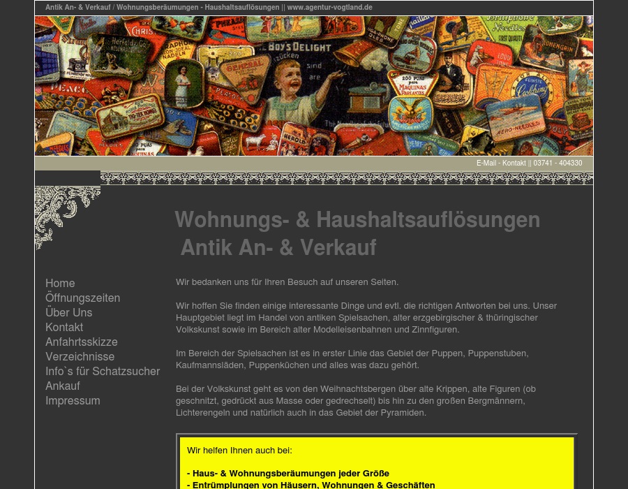 An- u. Verkauf Antik