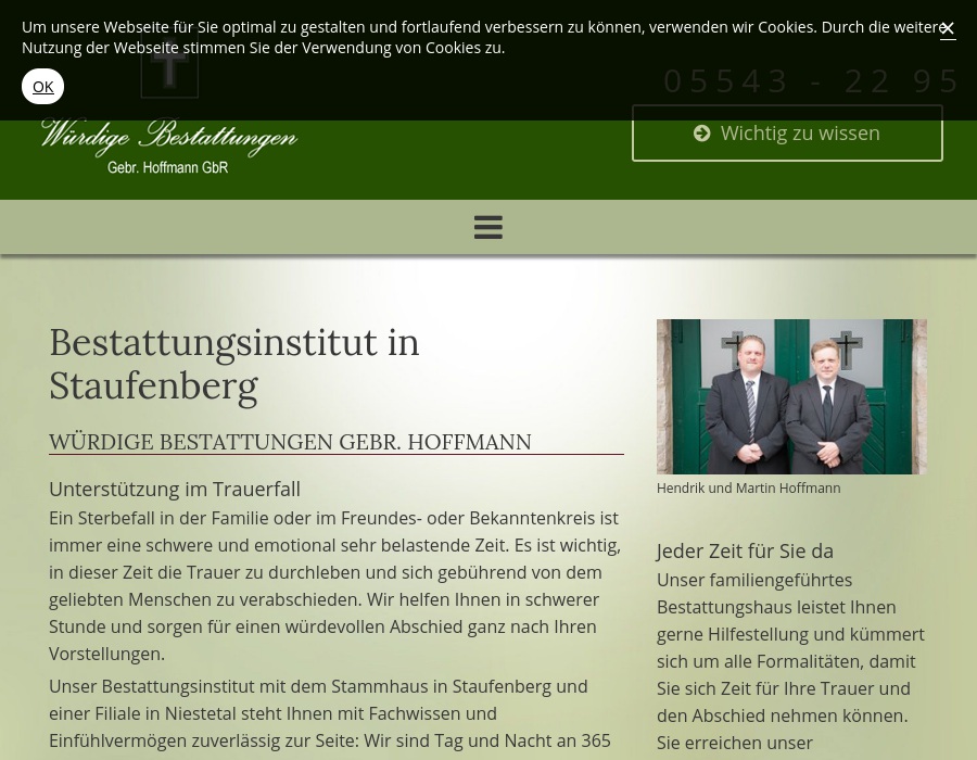 Würdige Bestattungen Gebr. Hoffmann GbR