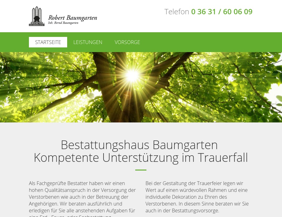 Bestattungshaus Baumgarten