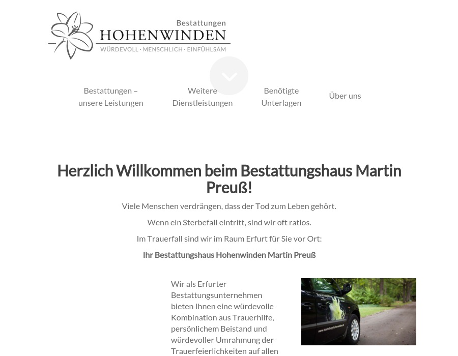 Bestattungshaus Hohenwinden M. Preuß