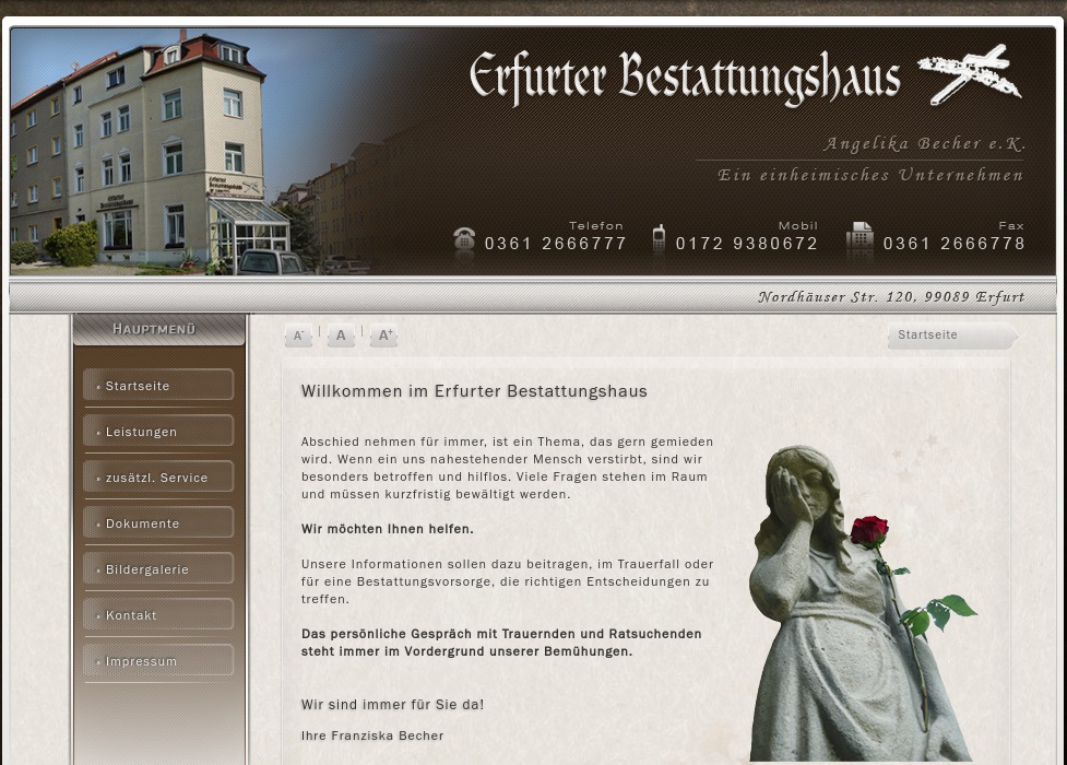 Becher, Angelika Erfurter Bestattungshaus