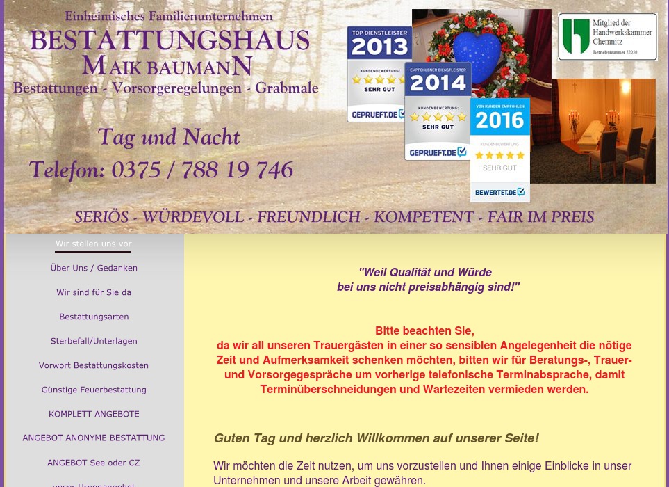 Bestattungshaus Baumann