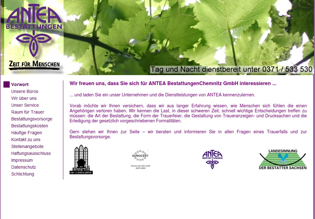 Antea Bestattungen Chemnitz GmbH