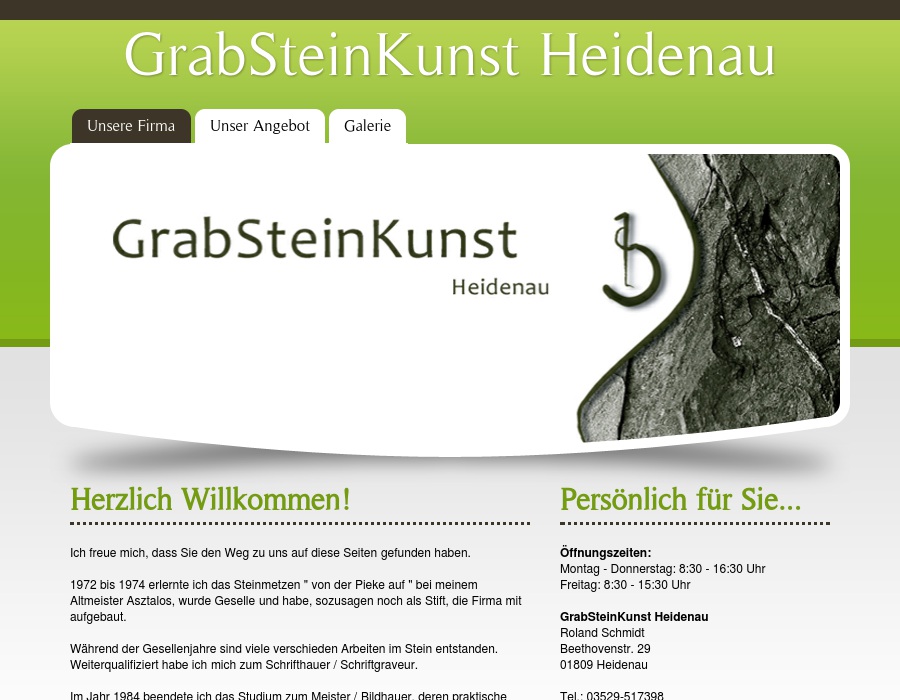 GrabSteinKunst Heidenau - Roland Schmidt