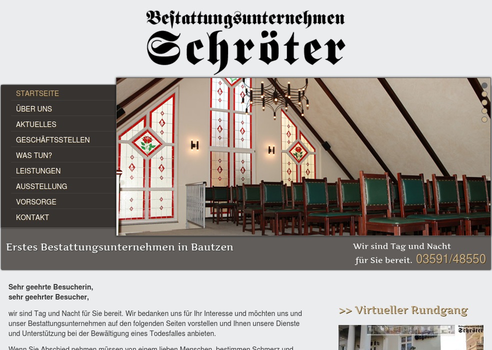 Bestattungsunternehmen Schröter