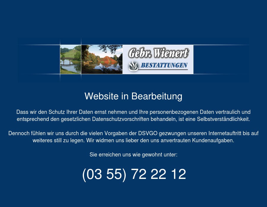 Bestattungen GEBR. WIENERT