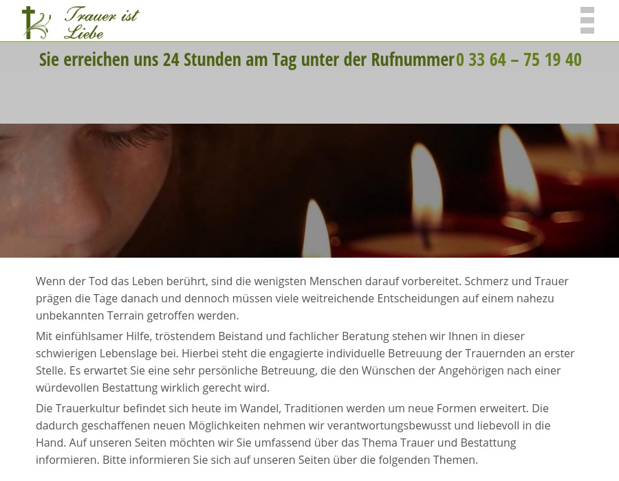 BESTATTUNGSINSTITUT FÜRSTENBERG / Cikursch