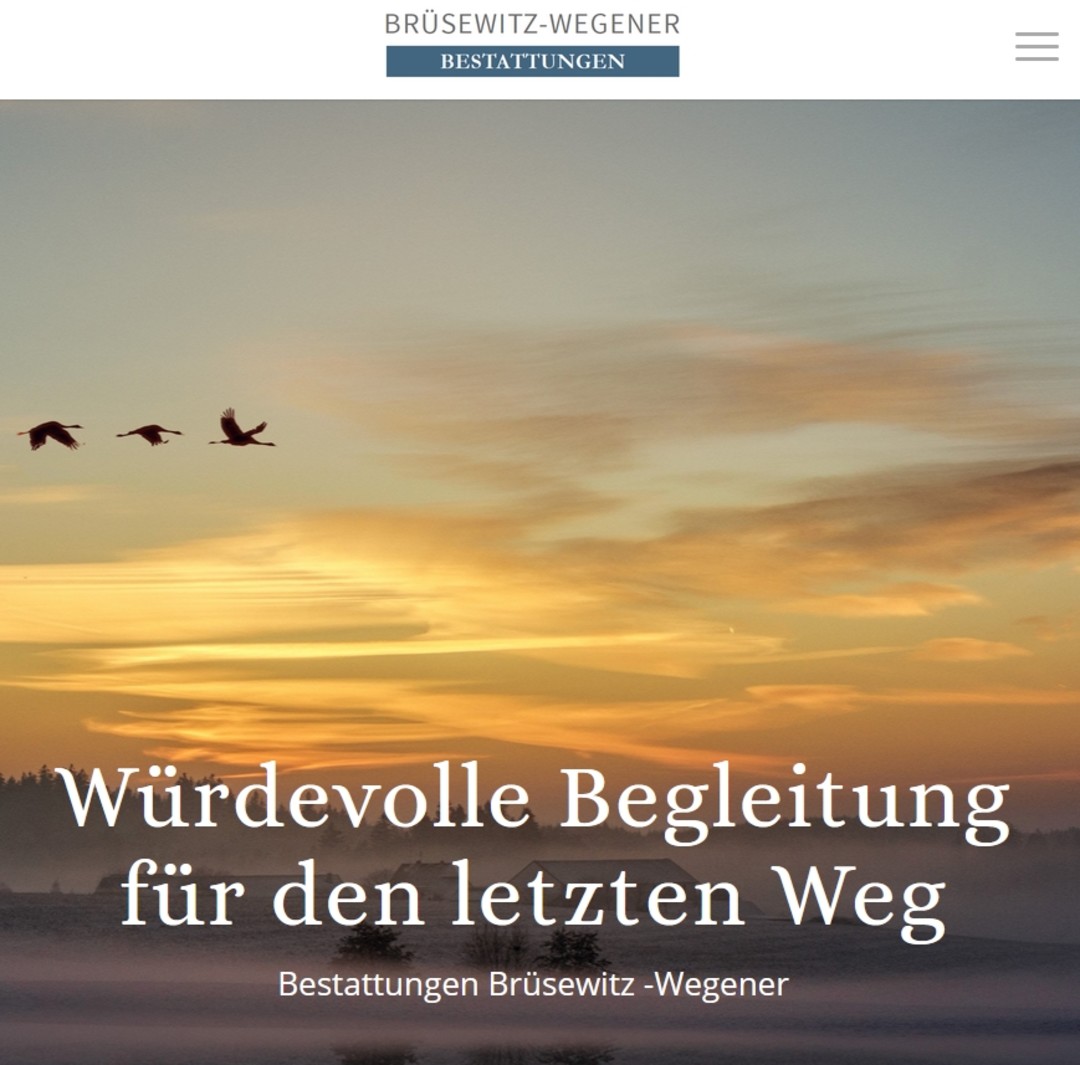 Brüsewitz Wegener Bestattungen