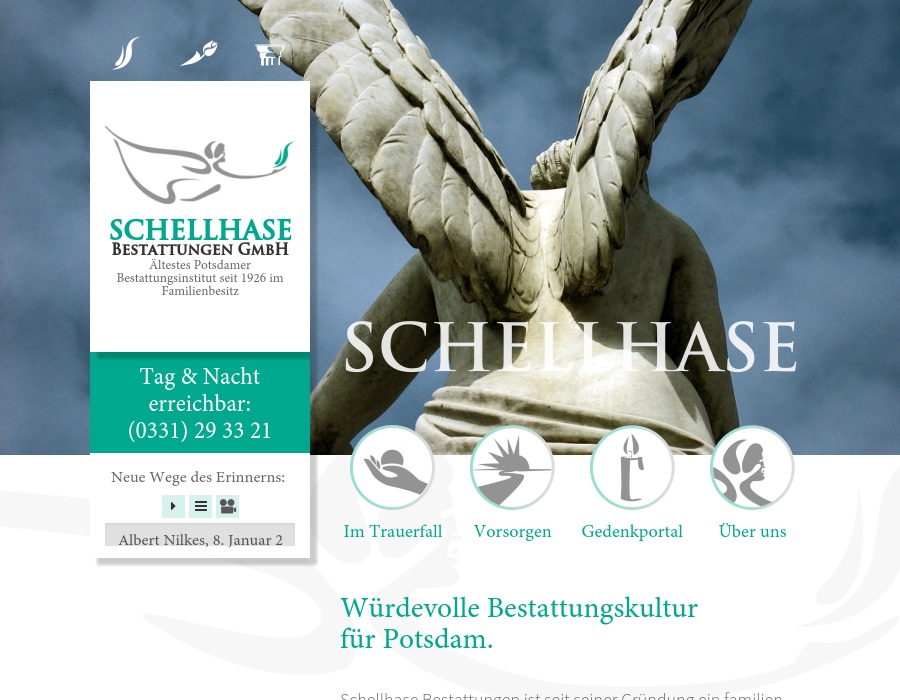 Grabmale Schellhase