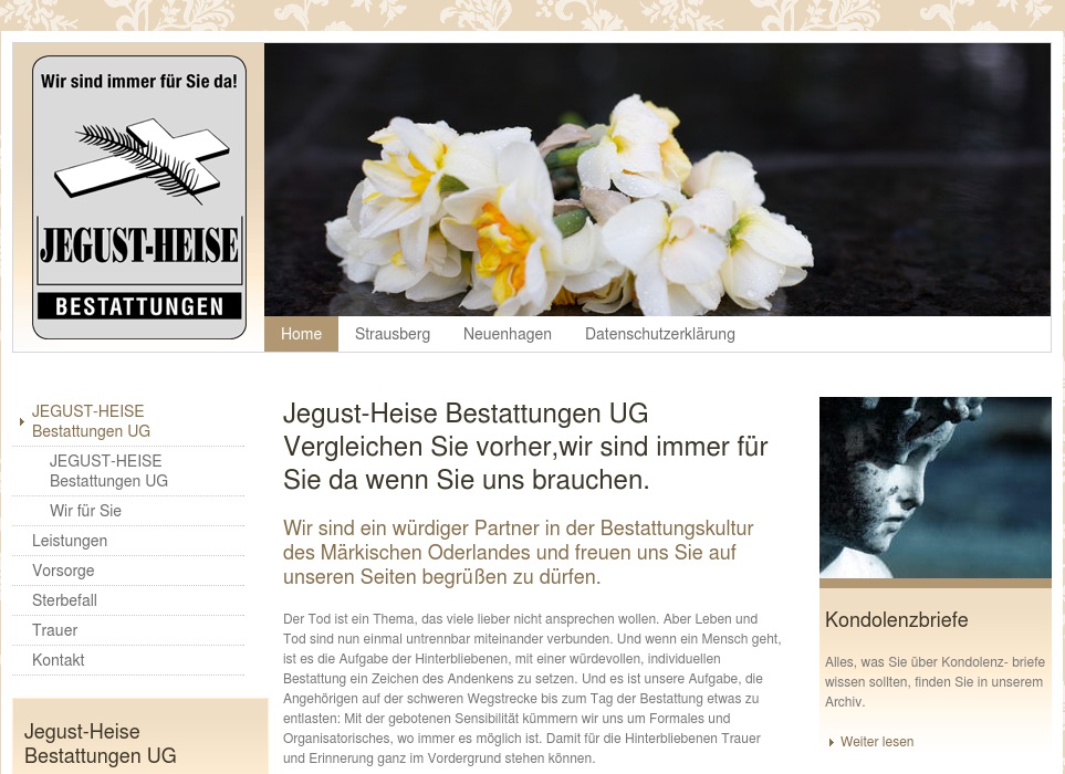 Bestattungen Jegust GmbH