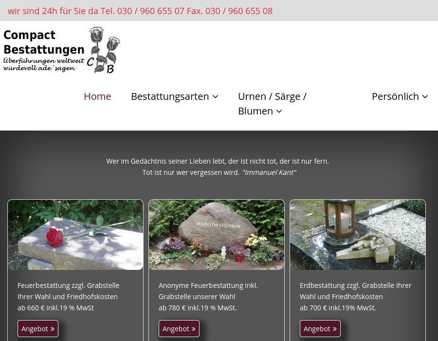 Compact Bestattungen