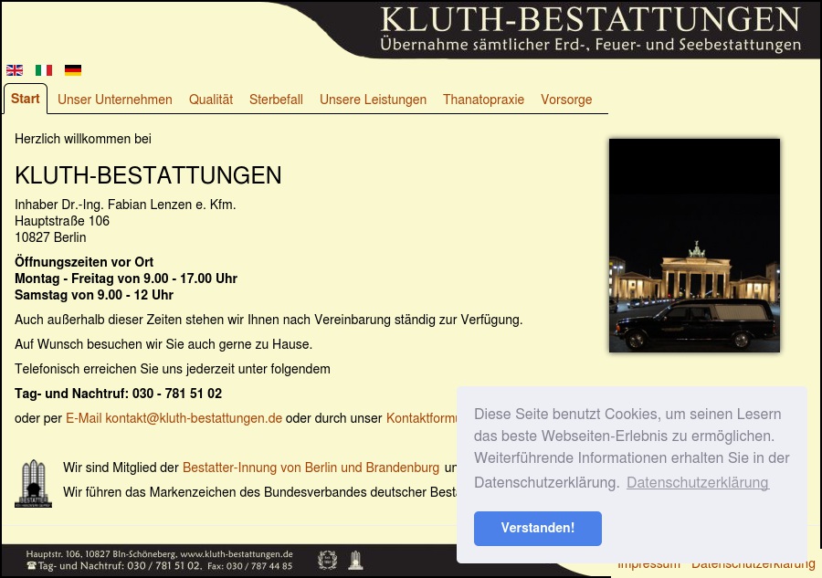 Kluth-Bestattungen Inh. Fabian Lenzen