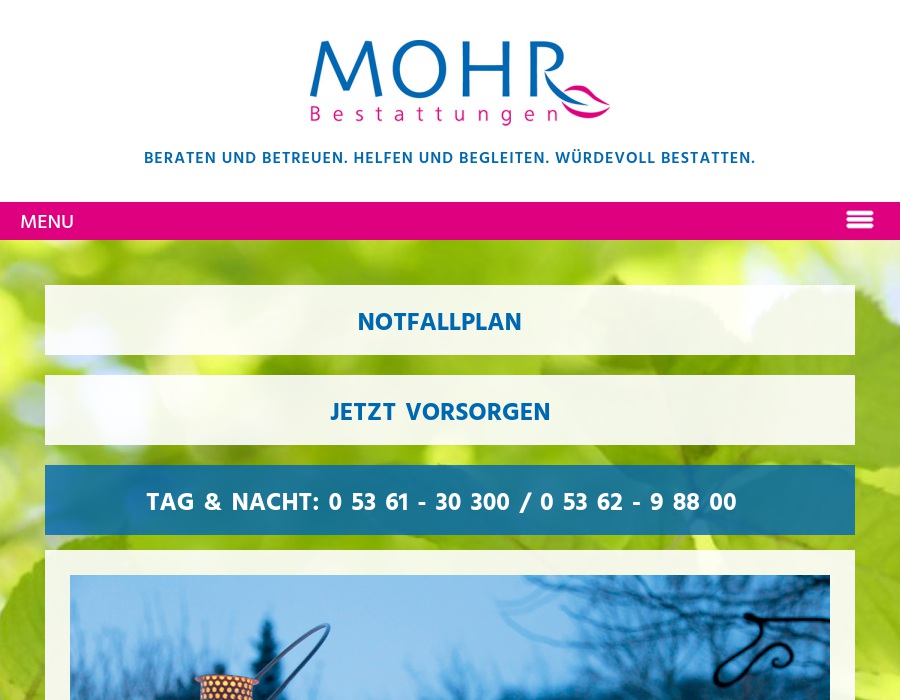 MOHR Bestattungen