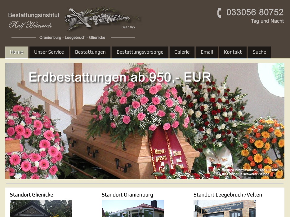Beerdigungsinstitut Heinrich, Ralf