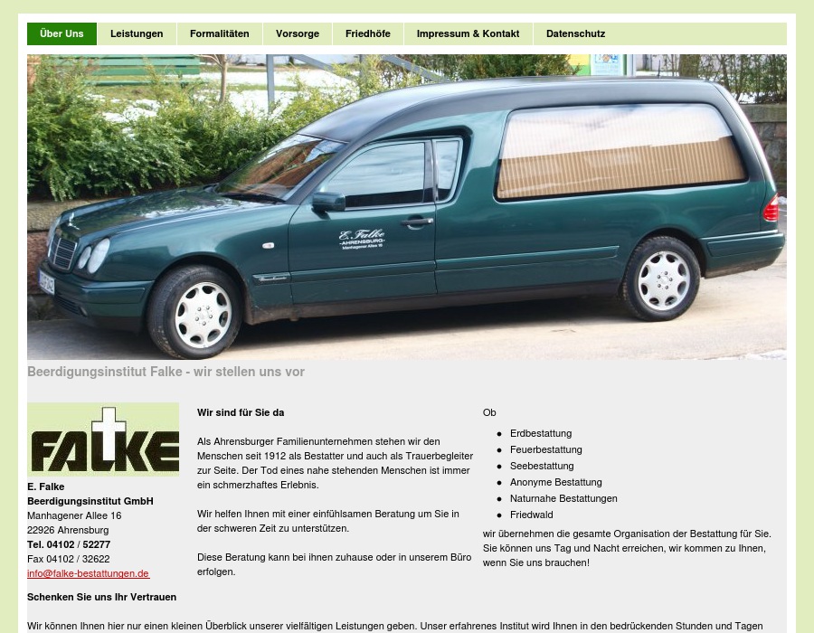 E. Falke Beerdigungsinstitut GmbH Beerdigungsinstitut