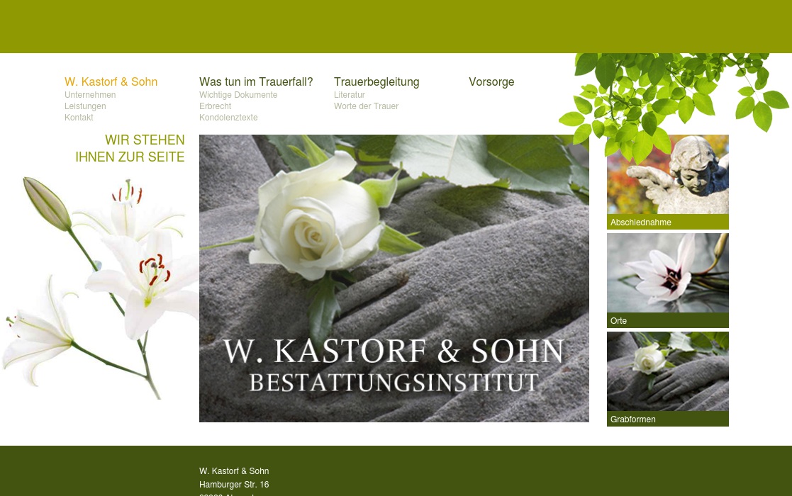 Kastorf Willi u. Sohn Beerdigungsunternehmen