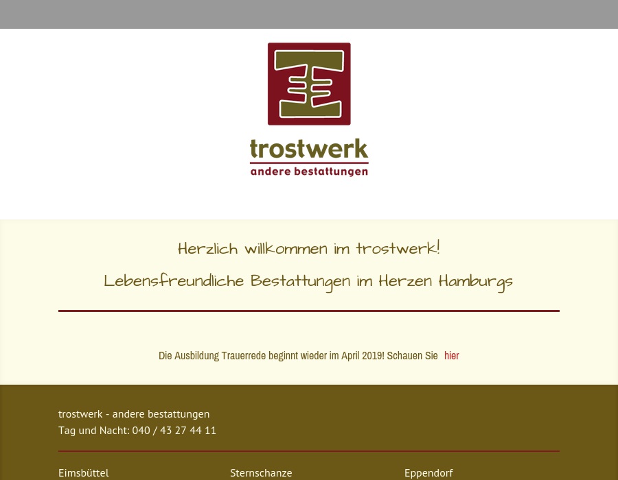 Trostwerk Bestattungen
