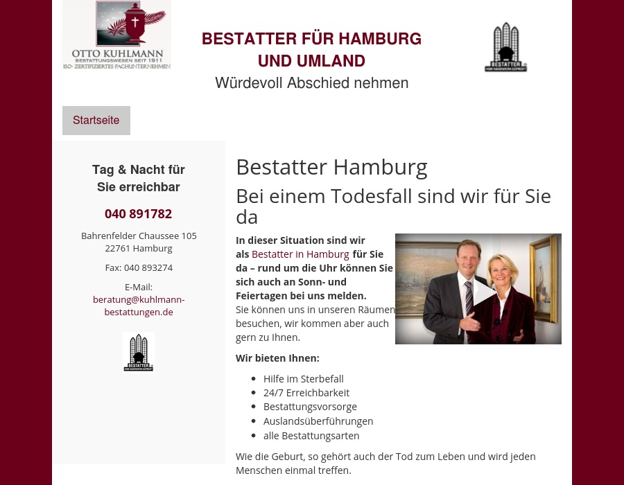Bestattungen Kuhlmann Otto Inh. Frank Kuhlmann