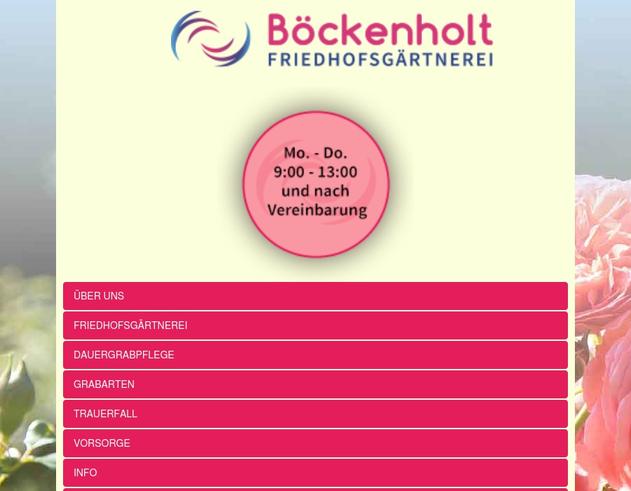Böckenholt Friedhofsgärtnerei GmbH