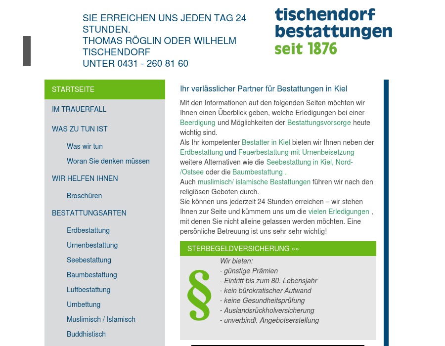 Bestattungen Tischendorf