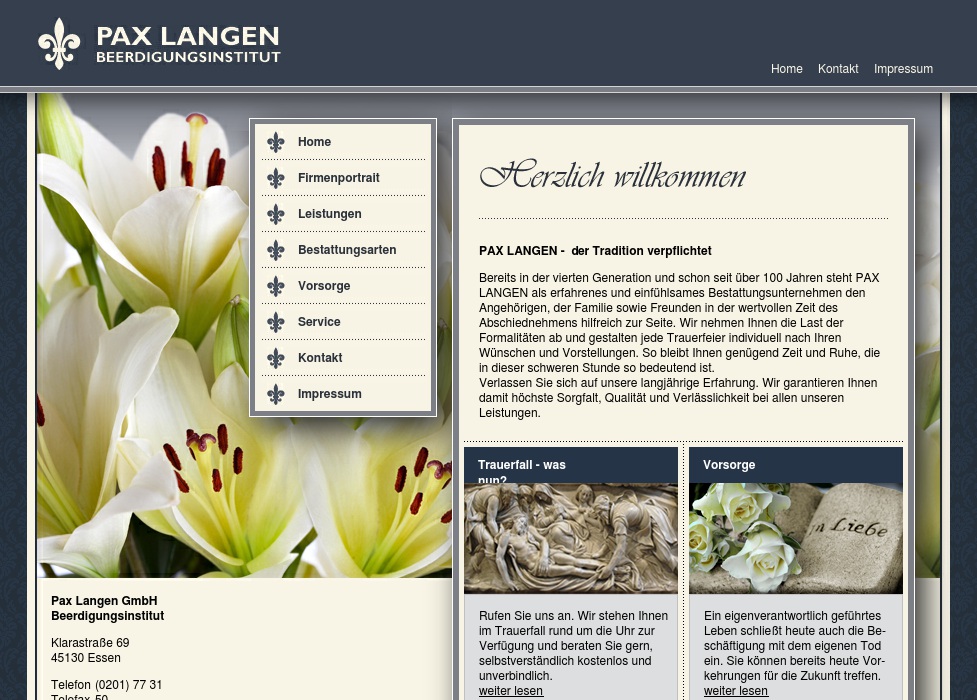 Beerdigungsinstitut PAX Langen GmbH