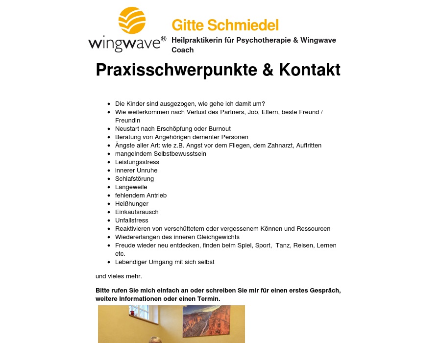 Heilpraktikerin Gitte Schmiedel